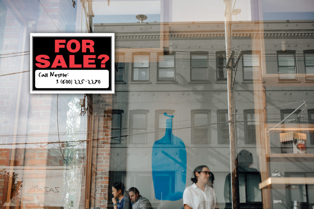 blue bottle sale