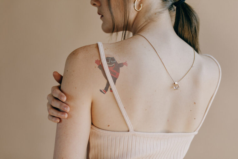 buzzy tattoo